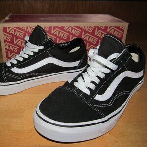 Vans Shoes Old Skool Black/White Unisex Men’s 8.5 US / Women’s 10 US